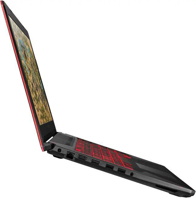 Alt view image 8 of 12 - ASUS TUF FX504GD-ES51 15.6" FHD GeForce GTX 1050 Quad Core Intel i5-8300H 8 GB Memory (2666 MHz) 1 TB SSHD Windows 10 Home Gaming Laptop