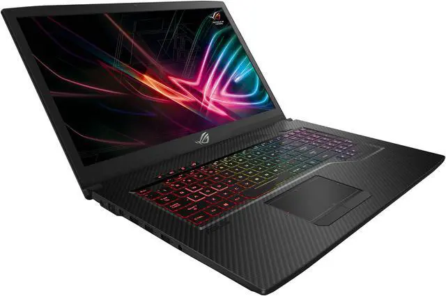 Alt view image 5 of 19 - ASUS ROG Strix Scar Edition 17.3" Gaming Laptop, 8th-Gen 6-Core Intel Core i7-8750H Processor (Up to 3.9 GHz), GeForce GTX 1070 8 GB, 144 Hz 3 ms Display, 16 GB DDR4, 256 GB PCIe SSD + 1 TB SSHD