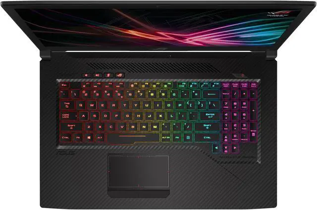 Alt view image 10 of 19 - ASUS ROG Strix Scar Edition 17.3" Gaming Laptop, 8th-Gen 6-Core Intel Core i7-8750H Processor (Up to 3.9 GHz), GeForce GTX 1070 8 GB, 144 Hz 3 ms Display, 16 GB DDR4, 256 GB PCIe SSD + 1 TB SSHD