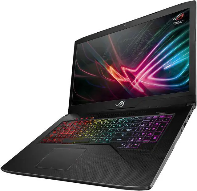 Alt view image 4 of 14 - ASUS ROG Strix Scar Edition 17.3" Gaming Laptop, 8th-Gen 6-Core Intel Core i7-8750H Processor (Up to 3.9 GHz), GeForce GTX 1050 Ti 4 GB, 120 Hz 3 ms Display, 16 GB DDR4, 128 GB PCIe SSD + 1 TB SSHD