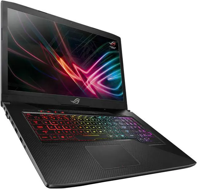 Alt view image 6 of 14 - ASUS ROG Strix Scar Edition 17.3" Gaming Laptop, 8th-Gen 6-Core Intel Core i7-8750H Processor (Up to 3.9 GHz), GeForce GTX 1050 Ti 4 GB, 120 Hz 3 ms Display, 16 GB DDR4, 128 GB PCIe SSD + 1 TB SSHD