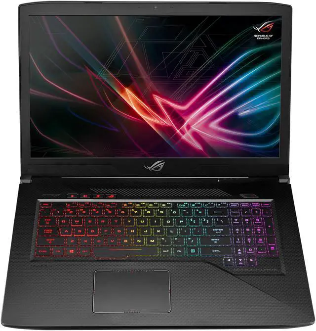 Alt view image 5 of 14 - ASUS ROG Strix Scar Edition 17.3" Gaming Laptop, 8th-Gen 6-Core Intel Core i7-8750H Processor (Up to 3.9 GHz), GeForce GTX 1050 Ti 4 GB, 120 Hz 3 ms Display, 16 GB DDR4, 128 GB PCIe SSD + 1 TB SSHD