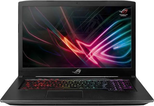 Alt view image 2 of 14 - ASUS ROG Strix Scar Edition 17.3" Gaming Laptop, 8th-Gen 6-Core Intel Core i7-8750H Processor (Up to 3.9 GHz), GeForce GTX 1050 Ti 4 GB, 120 Hz 3 ms Display, 16 GB DDR4, 128 GB PCIe SSD + 1 TB SSHD
