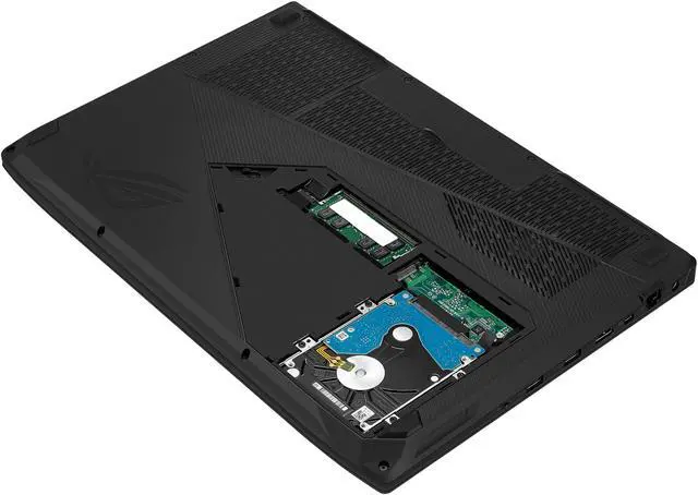 Alt view image 12 of 15 - ASUS ROG Strix Hero Edition 15.6" Gaming Laptop, 8th-Gen Intel Core i5-8300H Processor (Up to 3.9 GHz), GeForce GTX 1050 Ti 4 GB, 120 Hz 3 ms Display, 8 GB DDR4, 128 GB PCIe SSD + 1 TB SSHD, RGB Keyboard