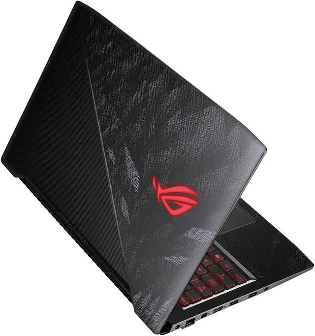 Alt view image 8 of 15 - ASUS ROG Strix Hero Edition 15.6" Gaming Laptop, 8th-Gen Intel Core i5-8300H Processor (Up to 3.9 GHz), GeForce GTX 1050 Ti 4 GB, 120 Hz 3 ms Display, 8 GB DDR4, 128 GB PCIe SSD + 1 TB SSHD, RGB Keyboard