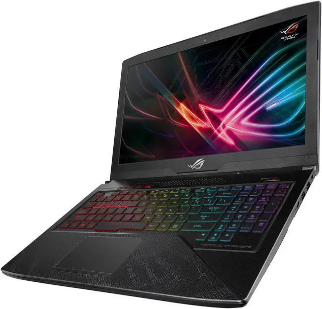 Alt view image 4 of 15 - ASUS ROG Strix Hero Edition 15.6" Gaming Laptop, 8th-Gen Intel Core i5-8300H Processor (Up to 3.9 GHz), GeForce GTX 1050 Ti 4 GB, 120 Hz 3 ms Display, 8 GB DDR4, 128 GB PCIe SSD + 1 TB SSHD, RGB Keyboard