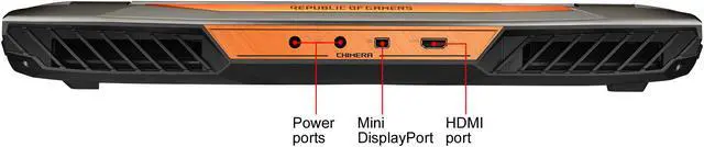 Alt view image 20 of 20 - ASUS ROG G703GI-XS74 Unlocked Intel Core i7-8750H Processor, Overclocked GeForce GTX 1080 8 GB, 17.3" 144 Hz 3 ms G-SYNC Display, 512 GB PCIe SSD + 1 TB SSHD, 32 GB DDR4, RGB Keyboard