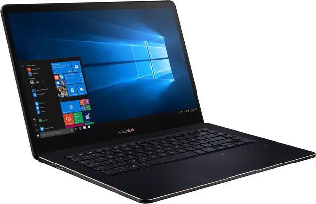 Alt view image 3 of 14 - ASUS ZenBook Pro 15 UX550GE-XB71T 15.6-inch UHD 4K Touch Laptop, Intel Core i7-8750HK, 16GB 2133MHz RAM, 512GB PCIe x4 SSD, Windows 10 Professional, Fingerprint, NVIDIA GTX 1050 Ti
