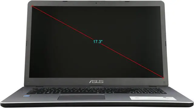 Alt view image 5 of 8 - ASUS Laptop Intel Pentium Silver N5000 8GB Memory 1TB HDD Intel UHD Graphics 605 17.3" Non-Touch Screen Windows 10 Home 64-Bit F705MA-DS21Q