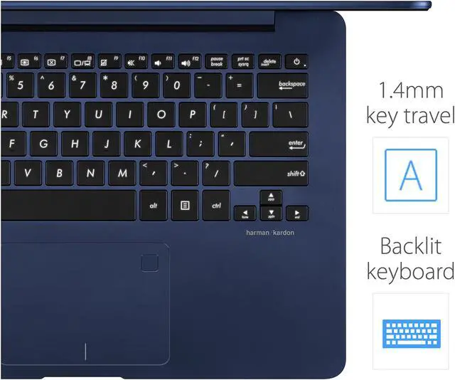 Alt view image 19 of 20 - ASUS ZenBook14 Intel Core i7-8550U (up to 4.00 GHz), 8 GB LPDDR3, 256 GB SSD, NVIDIA GeForce MX150, Windows 10, Backlit Keyboard, Ultra-Slim 14 inch FHD Display, NEWEGG EXCLUSIVE UX430UN-NB71
