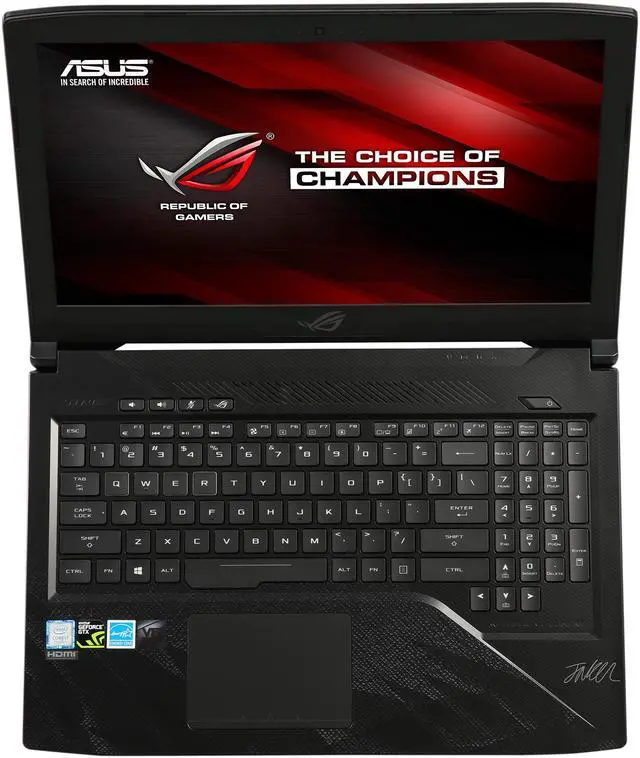 Alt view image 14 of 15 - ASUS GL503VM-SKT1 15.6" 120 Hz Intel Core i7 7th Gen 7700HQ (2.80 GHz) NVIDIA GeForce GTX 1060 16 GB Memory 256 GB PCIe SSD 1 TB SSHD Windows 10 Home 64-Bit Gaming Laptop -- ONLY @ NEWEGG