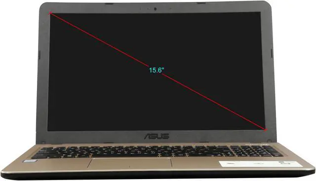 Alt view image 5 of 8 - ASUS Intel Core i3-8130U Processor, 4 GB DDR4 RAM, 1 TB FireCuda SSHD, 15.6" FHD Display, Micro SD Card Reader Laptop X540UA-DB31