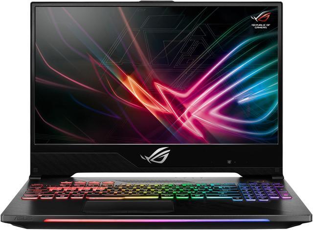 Alt view image 2 of 18 - ASUS GL504GM-DS74 ROG Strix Hero II Gaming Laptop, 15.6" 144 Hz IPS-Type Slim Bezel Display, GeForce GTX 1060 6 GB, Intel Core i7-8750H (up to 3.9 GHz), 256 GB PCIe SSD + 1 TB HDD, 16 GB Memory