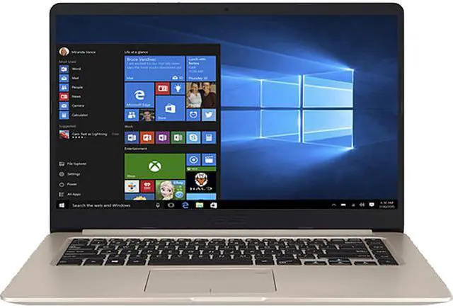 Main image of ASUS Laptop VivoBook S Intel Core i7-7500U 8 GB DDR4 Memory 1TB HDD 128 GB SSD Intel HD Graphics 620 15.6" Non-Touch Screen Windows 10 Home 64-Bit S510UA-DB71