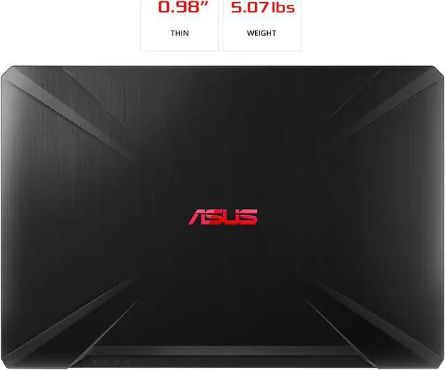 Alt view image 11 of 14 - ASUS TUF FX504GE-US52 15.6" IPS FHD GeForce GTX 1050Ti 4GB VRAM Quad Core Intel i5-8300H 8GB RAM 1TB FireCuda SSHD Windows 10 Home Gaming Laptop