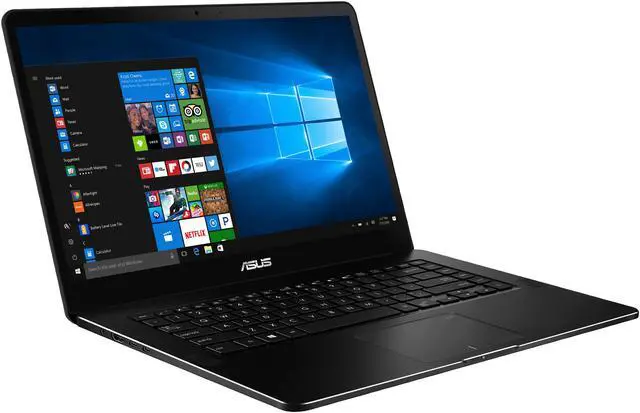 Alt view image 2 of 10 - ASUS ZenBook UX550VE-XH71 15.6-inch NanoEdge Full HD GTX 1050 Ti i7-7700HQ 16 GB Memory PCIe NVMe 512 GB SSD Windows 10 Pro Gaming Laptop
