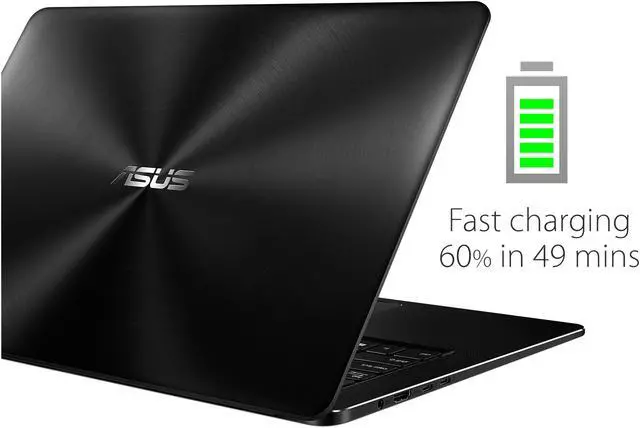 Alt view image 9 of 10 - ASUS ZenBook UX550VE-XH71 15.6-inch NanoEdge Full HD GTX 1050 Ti i7-7700HQ 16 GB Memory PCIe NVMe 512 GB SSD Windows 10 Pro Gaming Laptop