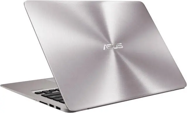 Alt view image 10 of 15 - ASUS ZenBook UX410UA-AS74 Ultra-Slim Laptop 14" FHD IPS WideView Display, Intel Core i7-8550U Up to 4.00 GHz Processor, 8 GB DDR4, 128 GB SSD + 1 TB HDD, Windows 10, Backlit Keyboard, 3.10 lbs. Quartz Grey