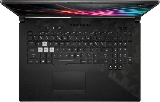 Alt view image 6 of 17 - ROG Strix SCAR II Gaming Laptop, 17.3" 144 Hz 3 ms IPS, Intel Core i7-8750H, GeForce GTX 1060 6 GB, 16 GB DDR4, 256 GB PCIe SSD + 1 TB HDD - GL704GM-DH74
