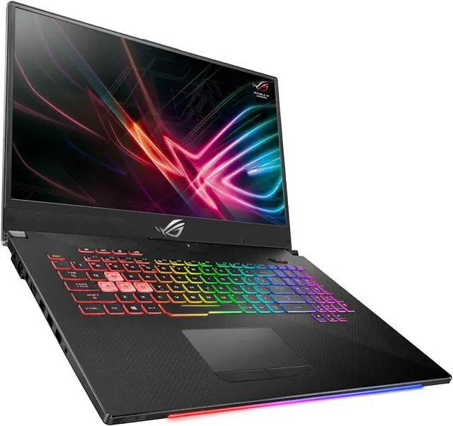 Alt view image 5 of 17 - ROG Strix SCAR II Gaming Laptop, 17.3" 144 Hz 3 ms IPS, Intel Core i7-8750H, GeForce GTX 1060 6 GB, 16 GB DDR4, 256 GB PCIe SSD + 1 TB HDD - GL704GM-DH74