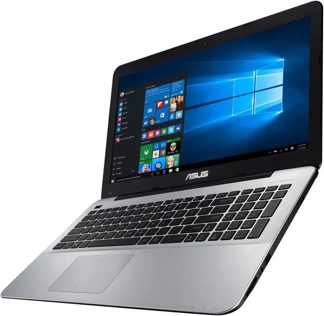 Alt view image 2 of 8 - ASUS Laptop  AMD A12-Series A12-9700P (2.50 GHz) 8 GB Memory 1 TB SSHD (8 GB Cache) AMD Radeon R7 Series 15.6" Windows 10 Home 64-Bit X555QA-DH12