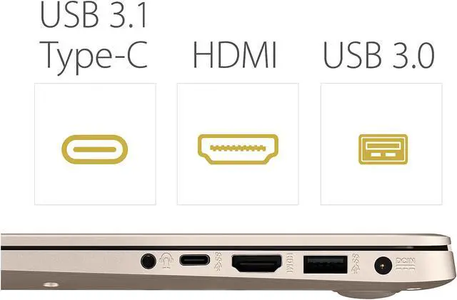 Alt view image 11 of 13 - ASUS VivoBook Intel Core i5-8250U, 4 GB DDR4 + 16 GB Intel Optane, 1 TB Optane Enhanced, MX150 Graphics, 15.6" NanoEdge Full HD, FP, S510UN-DB55 Thin and Portable Laptop,
