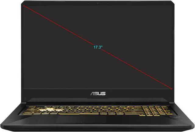 Alt view image 10 of 11 - ASUS FX705GM-NH74 17.3" IPS Intel Core i7 8th Gen 8750H NVIDIA GeForce GTX 1060 16 GB Memory 256 GB SSD 1 TB HDD Windows 10 Home 64-Bit Gaming Laptop -- ONLY @ NEWEGG