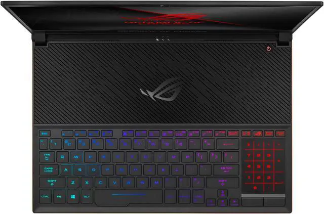 Alt view image 10 of 17 - ASUS ROG - 15.6" GeForce GTX 1060 - Intel Core i7-8750H  - 16GB Memory - 512 GB SSD - Windows 10 Home 64-bit - Gaming Laptop - 144 Hz (GX531GM-DH74 )