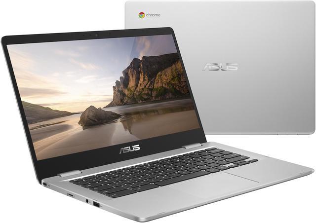 Alt view image 15 of 15 - ASUS Chromebook C523NA-DH02 15.6" HD NanoEdge Display with 180 Degree Hinge Intel Dual Core Celeron Processor, 4 GB RAM, 32 GB eMMC, Silver Color