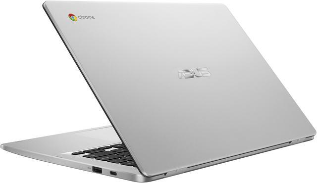 Alt view image 14 of 15 - ASUS Chromebook C523NA-DH02 15.6" HD NanoEdge Display with 180 Degree Hinge Intel Dual Core Celeron Processor, 4 GB RAM, 32 GB eMMC, Silver Color
