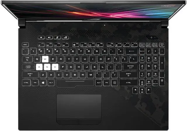 Alt view image 9 of 16 - ASUS ROG Strix SCAR II GL504GS-DH76, 15.6" 144 Hz 3 ms IPS Slim Bezel Display, GeForce GTX 1070 8 GB, Intel Core i7-8750H (up to 3.9 GHz), 512 GB PCIe NVMe M.2 SSD, 16 GB DDR4, RGB Keyboard -- ONLY @ NEWEGG