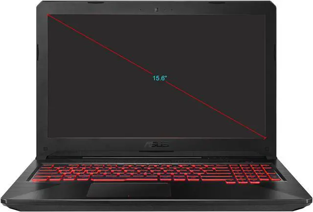 Alt view image 11 of 11 - ASUS FX504GD-NH51 15.6" IPS FHD GeForce GTX 1050 Quad Core  i5-8300H 8 GB Memory 256 GB SSD Windows 10 Home 64-bit Gaming Laptop -- ONLY @ NEWEGG