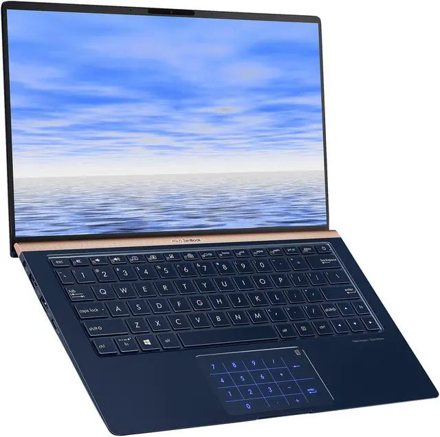 Alt view image 5 of 7 - ASUS ZenBook 13 8th-Gen Intel Whiskey Lake Core i5-8265U Processor, 8 GB LPDDR3, 256 GB PCIe SSD, Backlit KB, NumberPad, Military-Grade, Windows 10 - UX333FA-DH51, Ultra-Slim Laptop FHD WideView