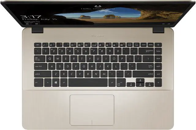 Alt view image 5 of 12 - ASUS VivoBook 15.6" FHD Laptop, Quad-Core Ryzen 5 2500U Processor (up to 3.6 GHz) with Radeon Vega 8 Graphics, 8 GB DDR4, 256 GB M.2 SSD, 802.11ac Wi-Fi - F505ZA-DH51