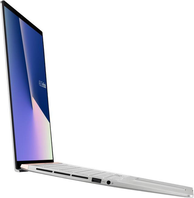 Alt view image 3 of 18 - ASUS ZenBook UX533 Ultra Slim Compact Laptop, 15.6" FHD 4-Way NanoEdge, Intel Core i7-8565U, 16GB DDR4, 1TB PCIe SSD, GeForce GTX 1050, IR Camera, TPM, Windows 10 Pro, Icicle Silver, UX533FD-NS76 Newegg Exclusive