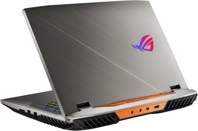 Alt view image 12 of 20 - ASUS - Gaming Laptop - 17.3" FHD IPS-type 144 Hz G-Sync, Intel Core i7-8750H, NVIDIA GeForce RTX 2080, 16 GB DDR4 RAM, 512 GB SSD, 1 TB SSHD, Per-Key RGB, Windows 10 Pro, ROG G703GX (G703GX-XS71)