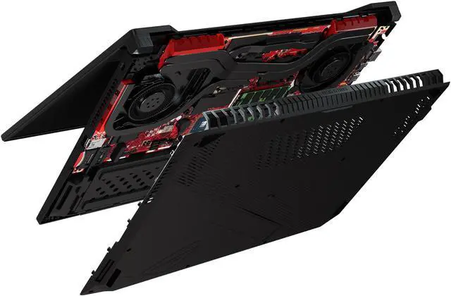 Alt view image 14 of 19 - ASUS ROG Strix Hero II Gaming Laptop, 15.6" 144 Hz IPS-Type Full HD, NVIDIA GeForce RTX 2060 6 GB, Intel Core i7-8750H Processor, 16 GB DDR4 RAM, 512 GB PCIe NVMe SSD, RGB KB, Windows 10 - GL504GV-DS74