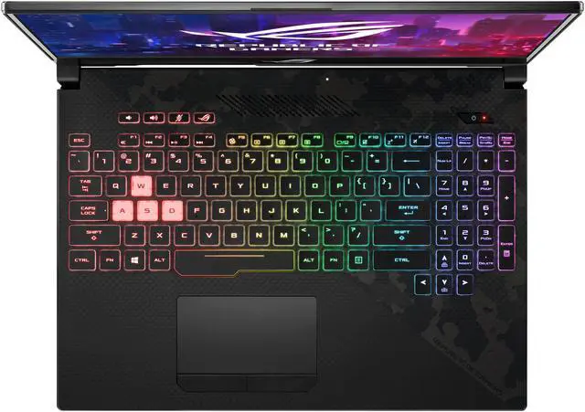 Alt view image 10 of 19 - ASUS - Gaming Laptop - 15.6" 144 Hz IPS-type - Intel Core i7-8750H - NVIDIA GeForce RTX 2070 - 16 GB RAM - 512 GB SSD - RGB Keyboard - Windows 10 - ROG Strix Scar II (GL504GW-DS74)