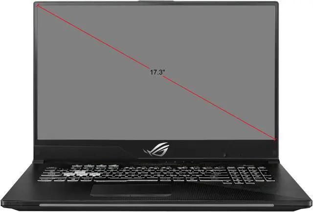 Alt view image 11 of 11 - ASUS ROG Strix SCAR II Gaming Laptop, 17.3" 144 Hz IPS-Type Full HD, NVIDIA GeForce RTX 2060 6 GB, Intel Core i7-8750H, 16 GB DDR4 RAM, 512 GB PCIe SSD, RGB KB, Windows 10 - GL704GV-DS74