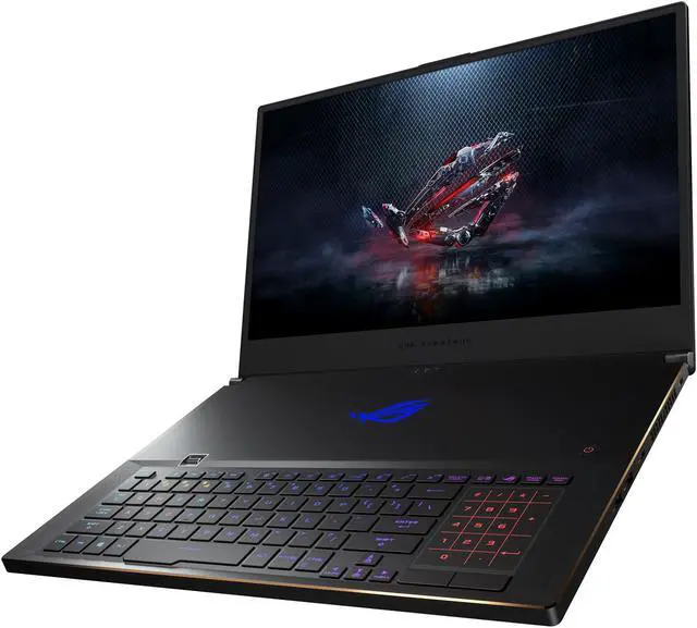 Alt view image 3 of 20 - ASUS ROG Zephyrus S GX701 Gaming Laptop, 17.3" 144 Hz Pantone Validated FHD IPS, GeForce RTX 2080, Intel Core i7-8750H CPU, 16 GB DDR4, 1 TB PCIe NVMe SSD Hyper Drive, Windows 10 Pro - GX701GX-XS76