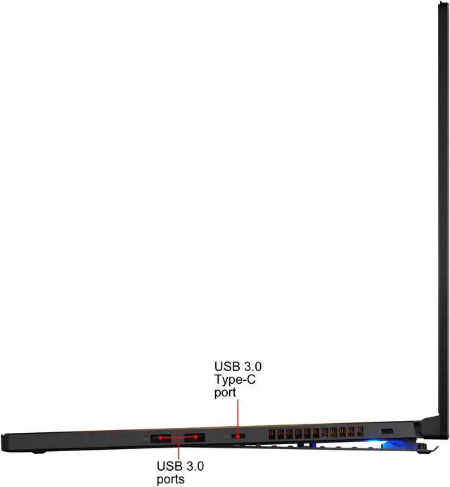 Alt view image 19 of 20 - ASUS ROG Zephyrus S GX701 Gaming Laptop, 17.3" 144 Hz Pantone Validated FHD IPS, GeForce RTX 2080, Intel Core i7-8750H CPU, 16 GB DDR4, 1 TB PCIe NVMe SSD Hyper Drive, Windows 10 Pro - GX701GX-XS76