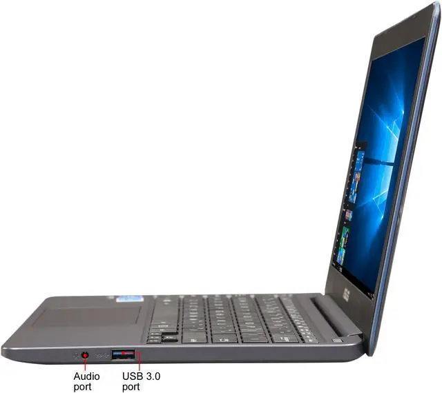 Alt view image 2 of 8 - ASUS Laptop Intel Celeron N4000 4GB Memory 64 GB eMMC SSD Intel HD Graphics 11.6" Non-Touch Screen Windows 10 S 64-bit L203MA-DS04