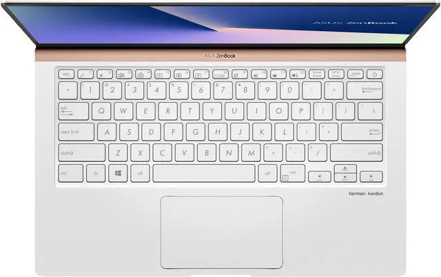 Alt view image 6 of 18 - ASUS ZenBook 14 Ultra-Slim Laptop 14" Full HD NanoEdge Bezel, Intel Core i5-8265U (Whiskey Lake), 8 GB RAM, 256 GB PCIe SSD, Backlit KB, NumberPad, Windows 10 Pro - UX433FA-XH54, Icicle Silver