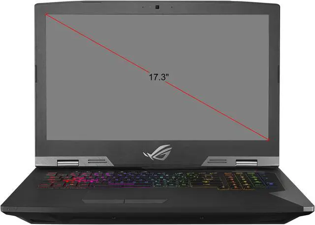 Alt view image 17 of 20 - ASUS ROG G703GX Desktop Replacement Gaming Laptop, GeForce RTX 2080, 17.3” FHD 144Hz G-SYNC, Intel Core i9-8950HK CPU, 32GB DDR4, 1.5TB PCIe SSD (RAID 0), Per-Key RGB, Windows 10 Pro - G703GX-XS98K