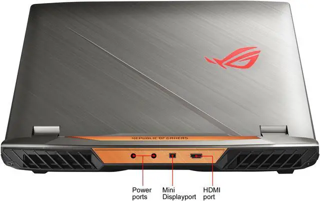 Alt view image 20 of 20 - ASUS ROG G703GX Desktop Replacement Gaming Laptop, GeForce RTX 2080, 17.3” FHD 144Hz G-SYNC, Intel Core i9-8950HK CPU, 32GB DDR4, 1.5TB PCIe SSD (RAID 0), Per-Key RGB, Windows 10 Pro - G703GX-XS98K