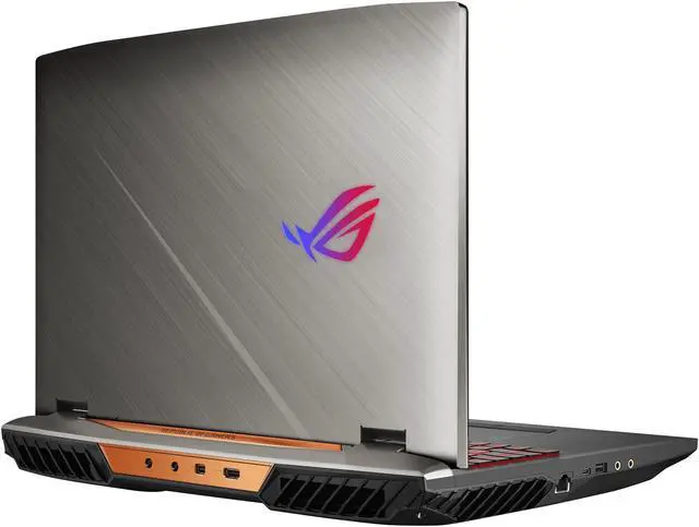 Alt view image 9 of 20 - ASUS ROG G703GX Desktop Replacement Gaming Laptop, GeForce RTX 2080, 17.3” FHD 144Hz G-SYNC, Intel Core i9-8950HK CPU, 32GB DDR4, 1.5TB PCIe SSD (RAID 0), Per-Key RGB, Windows 10 Pro - G703GX-XS98K