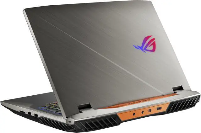 Alt view image 12 of 20 - ASUS ROG G703GX Desktop Replacement Gaming Laptop, GeForce RTX 2080, 17.3” FHD 144Hz G-SYNC, Intel Core i9-8950HK CPU, 32GB DDR4, 1.5TB PCIe SSD (RAID 0), Per-Key RGB, Windows 10 Pro - G703GX-XS98K