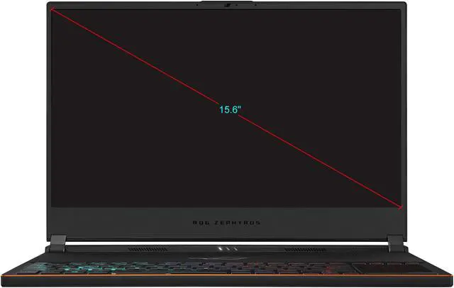 Alt view image 6 of 18 - ASUS ROG Zephyrus S GX531GX-XS74 15.6" Gaming Laptop - GeForce RTX 2080, Intel Core i7-8750H, 16 GB DDR4, 512 GB SSD, Windows 10 Pro