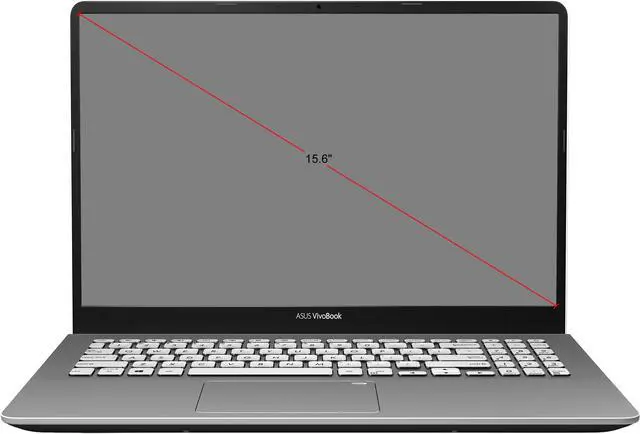 Alt view image 11 of 11 - ASUS VivoBook S15, 15.6" Intel Core i5-8265U Processor, 8 GB DDR4, 256 GB SSD, Windows 10 - S530FA-DB51, Full HD NanoEdge Bezel, Gun Metal with Light Grey Trim Slim and Portable Laptop