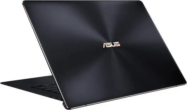 Alt view image 14 of 19 - ASUS ZenBook S, 13.3” UHD 4K Touch, 8th Gen Whiskey Lake Intel Core i7-8565U Processor, 16GB RAM, 512GB PCIe SSD, FP Sensor, Thunderbolt, Windows 10 Professional - UX391FA-XH74T Deep Dive Blue laptop
